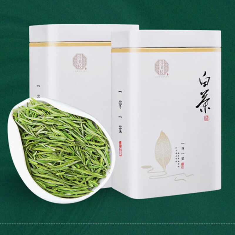 HelloYoung Anji Loose White Tea Chinese Organic Green Tea An Ji Bai Cha 250g Tea Gift Pack