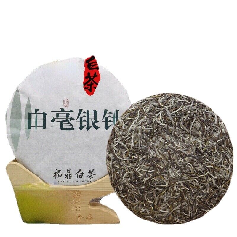 HelloYoung Cake Pekoe Silver Needle Old White Tea Premium Slimming Tea 300g 2015 White Tea