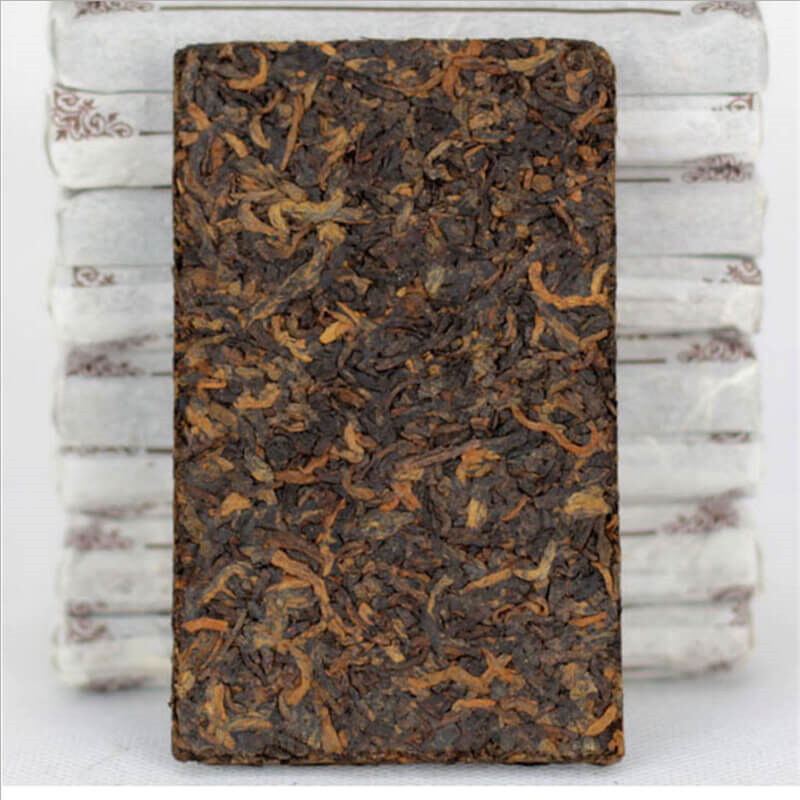 HelloYoung Chinese Yunnan 50g Ripe Puerh Tea Brick Black Tea Top Quality Shu Puer Pu'er Tea
