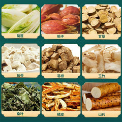 HelloYoung Tongrentang Ecology Juju Zhizi Natural Herb Tea Organic Endive Gardenia Tea 150g
