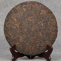 HelloYoung Health Care Premium Pu'er Black Tea 357g Yunnan Qizi Golden Bud Pu-erh Tea Cake
