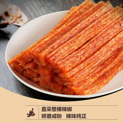 Chinese Food  Latiao Snack Hotstrip Hot Gluten Latiao 106g*3大面筋 辣条零食