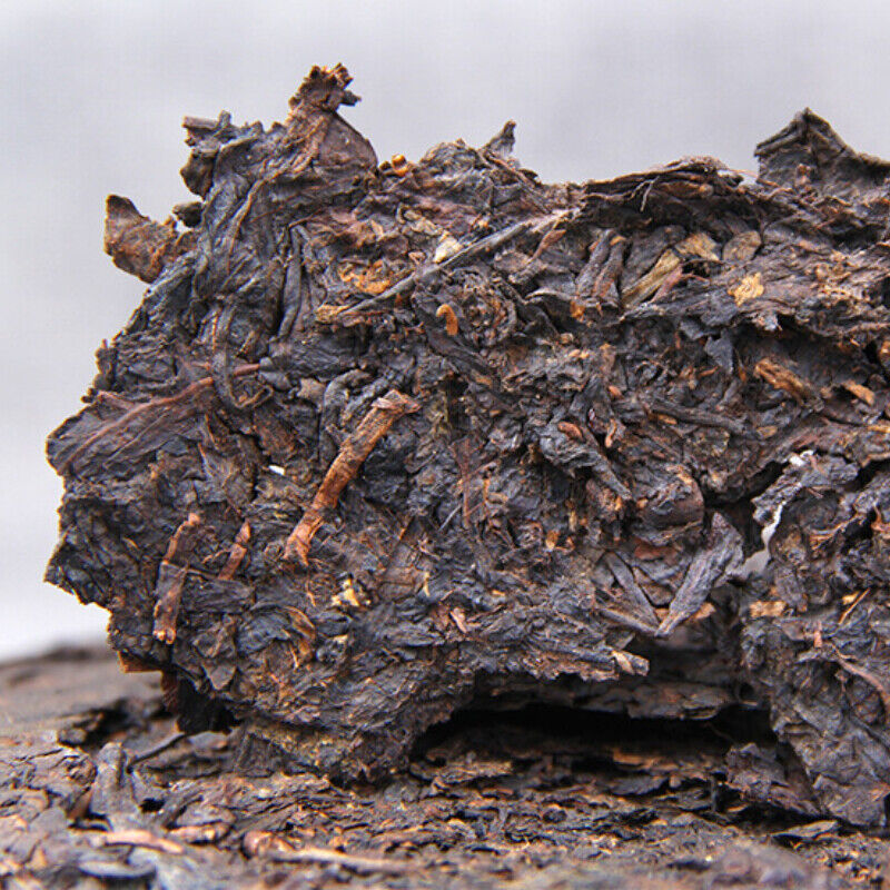 HelloYoung Aged Puer Tea Yunnan Banpen Old Tree Ripe Puerh Ancient Tree Puer Material 357g