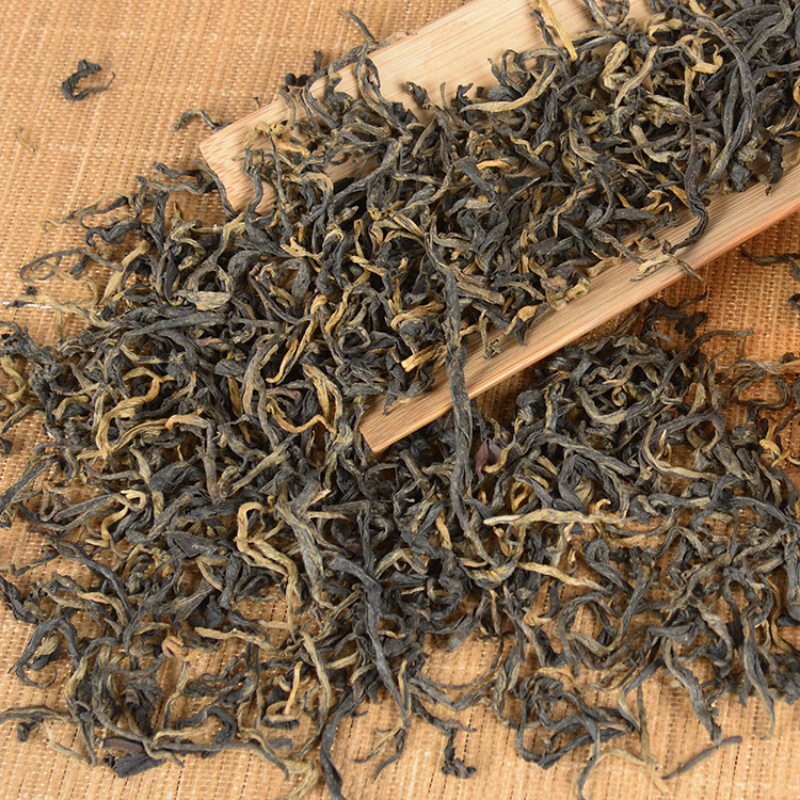 HelloYoung 500g Yunnan Fengqing Dian Hong Mao Feng Ancient Tree Dian Hong KungFu Black Tea