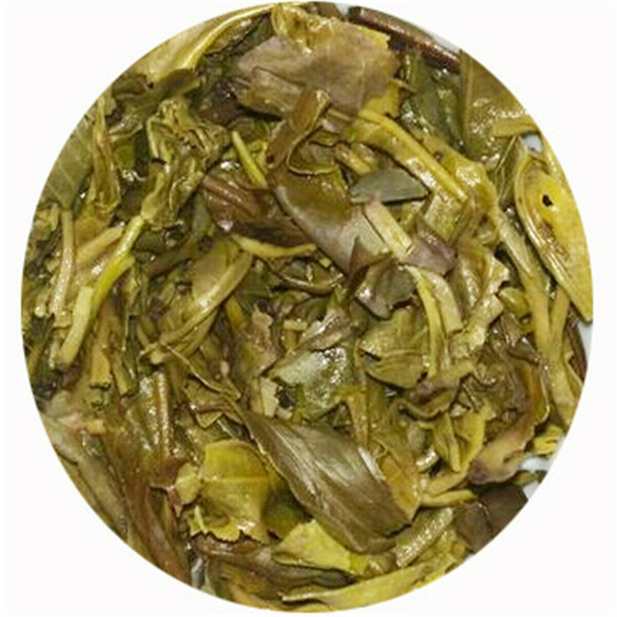 HelloYoung Xiaguan Golden Silk Tuo Cha Natural Puer Tea Raw Pu-erh Tea Green Tea Bags 100g