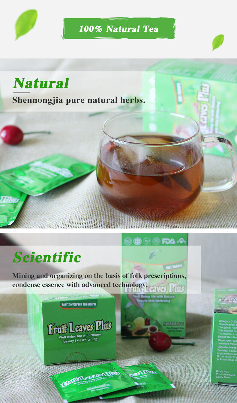 Flat Tummy Tea Bag Fruit Natural Organic Slimming Tea Weight Loss Detox Slim Tea