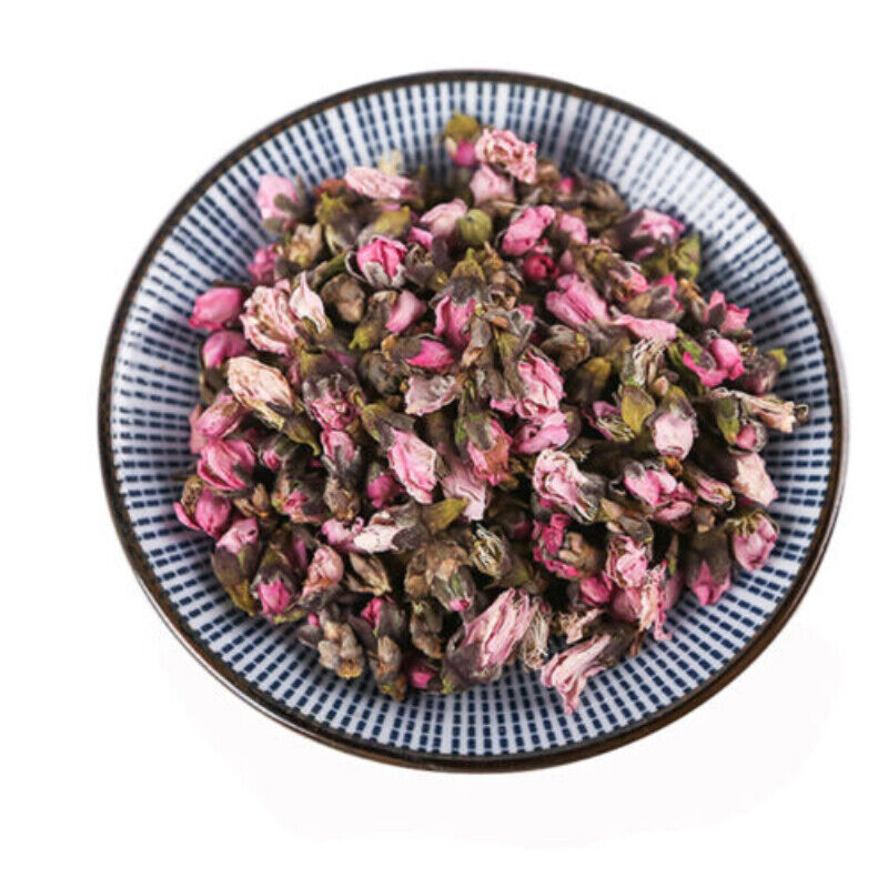 HelloYoung Ecology Tea Chinese Dried Peach Flower Tea Bulk Peach Blossom Fresh Health Care