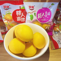 Lock Throat Sweet and Sour Peach Classic Nostalgic Cold Fruit Snacks
