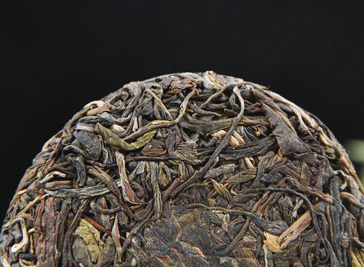 HelloYoung 100g Pu-erh Raw Tea Cake 普洱生茶饼布朗山普洱七子饼圆茶生饼100克小饼茶叶