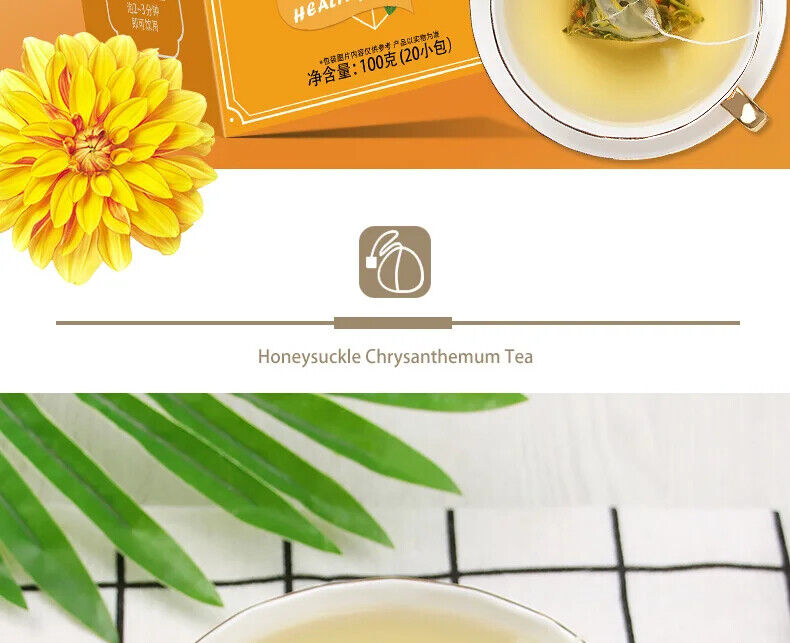 Honeysuckle Chrysanthemum Tea Healthy Herb Tea Bag 100g/20 Bags