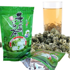 HelloYoung 100g Hardcover Scented Tea Jasmine Pearl Flower Tea Organic Green Healthy Drink