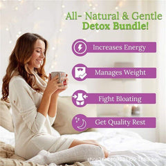 28 Day Detox Slim Flat Tummy Tea Bags Organic Herbal Tea