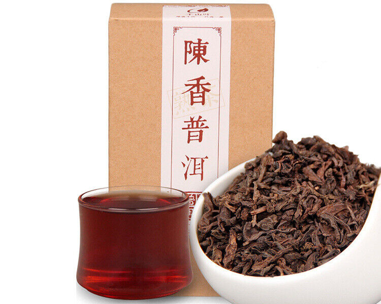120g Aged Pu'er Ripe Tea Yunnan Pu'er Tea Loose Tea Mellow and Smooth