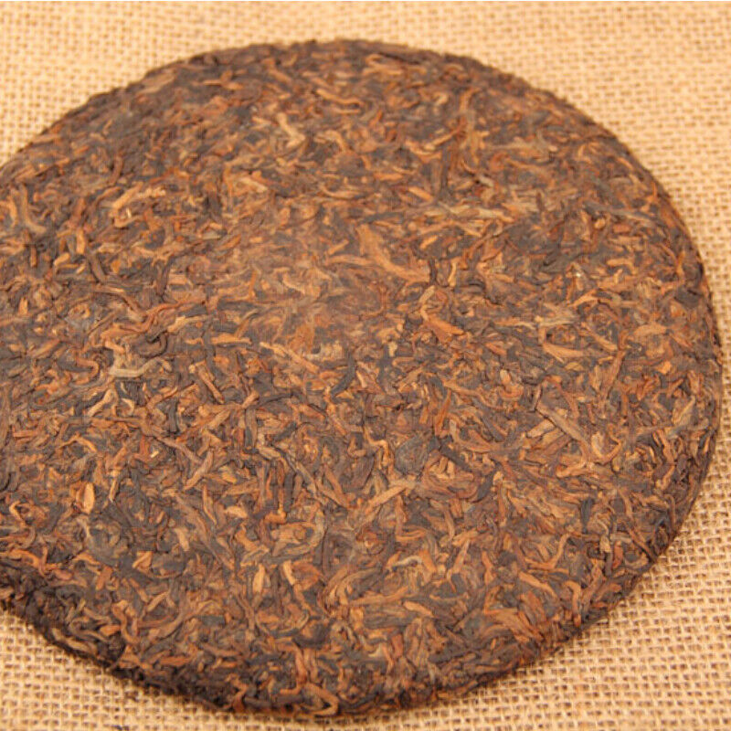 HelloYoung Palace Golden Bud Puerh Tea Cake Chinese Black Tea Natural Pu-Erh Ripe Tea 357g