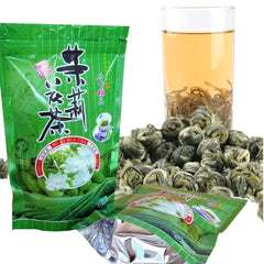 HelloYoung100g Organic Jasmine Flower Tea Jasmine Pearl Green Tea Chinese Fragrant Tea new tea