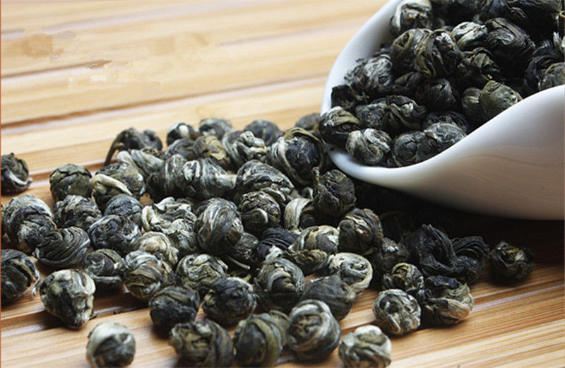 HelloYoung Top Jasmine Flower Green Tea Oragnic Jasmine Dragon Pearl Tea Healthy Drink 250g