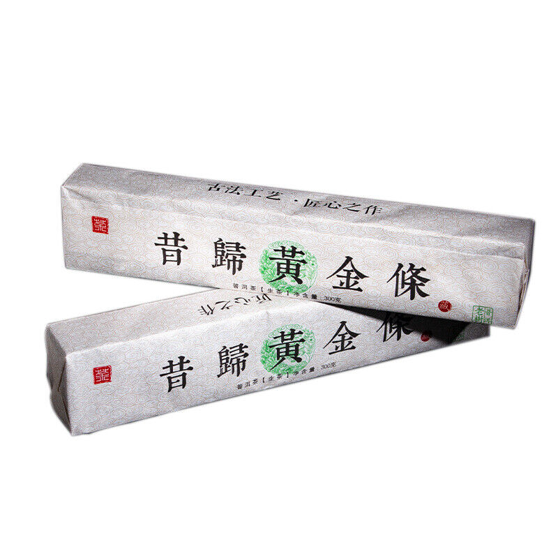 HelloYoung 300g Yunnan Pu'er Raw Tea Early Spring Tea Xigui Ancient Tree Gold Bar Tea Brick