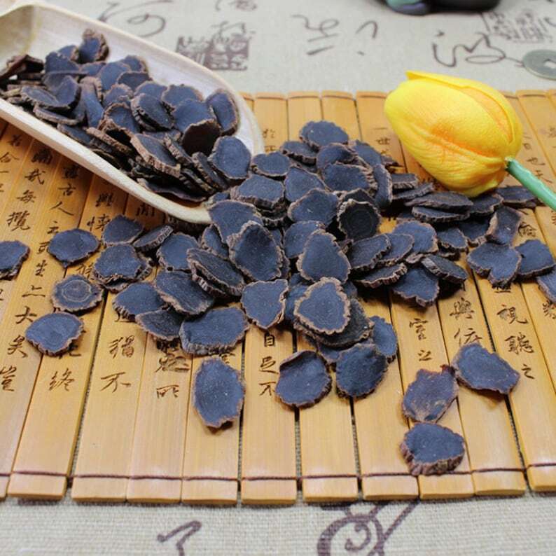 Dried Black Ginseng Root Slice 500g High Quality