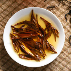 HelloYoung Yunnan Dian Hong Black Tea Cake 200g Fengqing Ancient Tree Black Tea Puer Tea