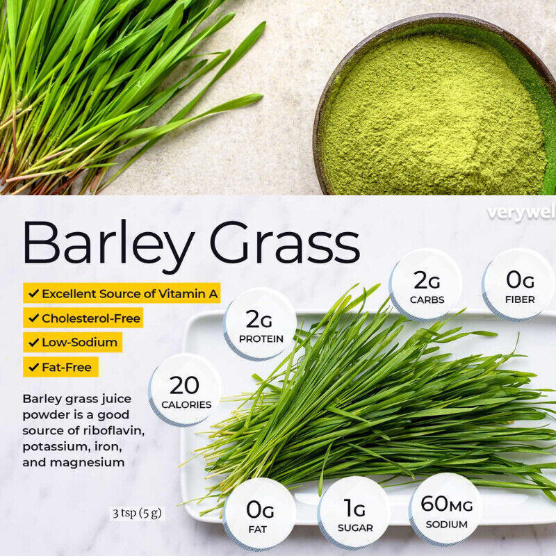NEW Barley Grass Powder - AUSTRALIAN ORGANIC PURE FINE PREMIUM GRADE 50g- 1kg