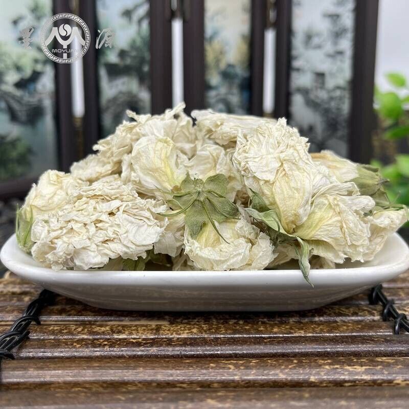 Natural White Hibiscus Chinese Herbal Tea Fresh Dried Flowers Tea