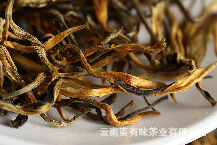 HelloYoung 500g Yunnan Fengqing glutinous Yunnan black tea KungFu black tea One bud MaoFeng