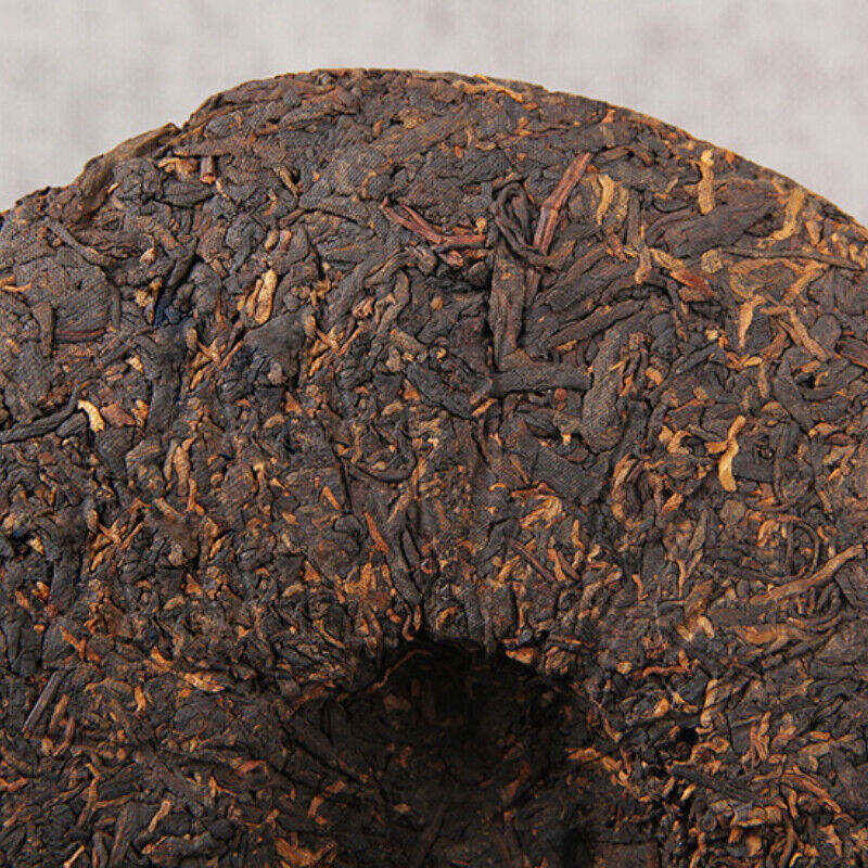 HelloYoung Organic Pu'er Tea Black Tea Top-grade Cooked Tea Menghai Big Tree 380g 勐海陈香