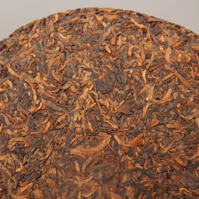 HelloYoung Palace Golden Bud Puerh Tea Cake Chinese Black Tea Natural Pu-Erh Ripe Tea 357g