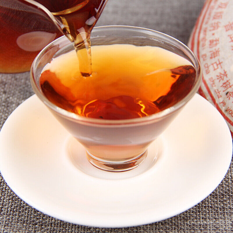 HelloYoung Old Tree Pu'er Black Tea Healthy Drink Highly Recommended Pu-Erh Ripe Tea 357g