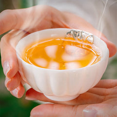 HelloYoung Lao Ban Zhang Aged Puerh Tea 茶 Chinese Yunnan Cha Pu-erh Tea Sheng Puer Tea 357g
