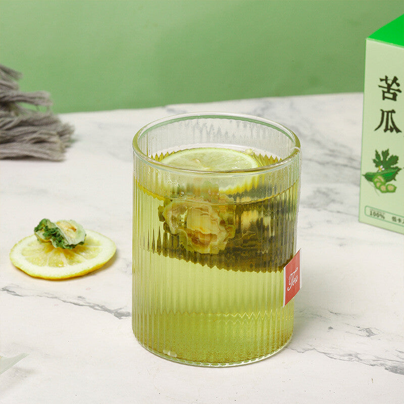 Summer Fresh and Healthy Fruit Tea Triangle Bag Tea Bitter Melon and L ...