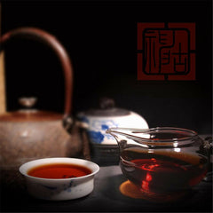 HelloYoung Natural Black Tea Herb Healthy Drink Yunan Pu Erh Tea Organic Puer Tea Cake 357g