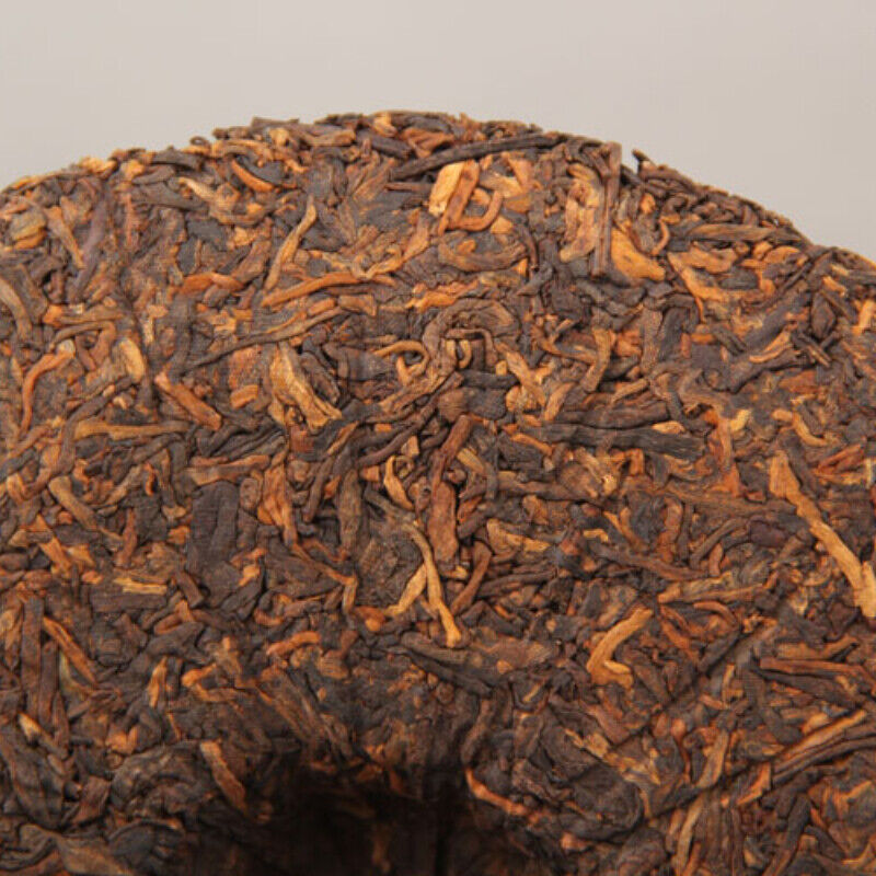 HelloYoung Palace Golden Bud Puerh Tea Cake Chinese Black Tea Natural Pu-Erh Ripe Tea 357g