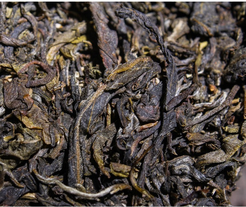 Menghu Song Da Shu Tea Puerh Tea Bamboo Tea Naka Puerh Tea Pillar 600g