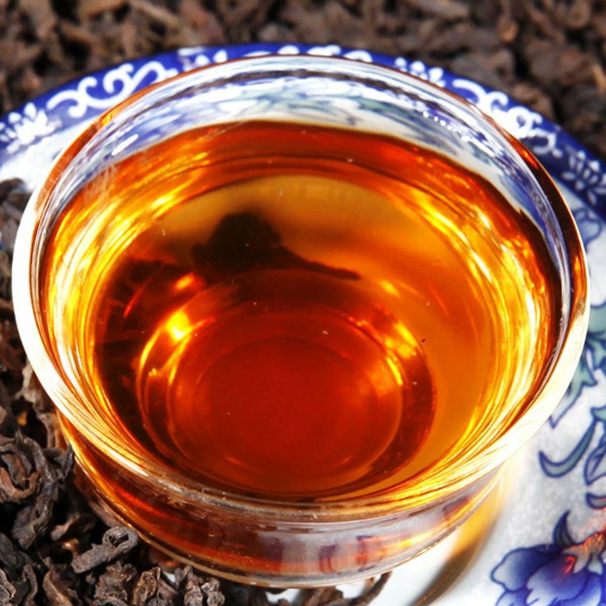 HelloYoung Ripened Puerh Tea Yunnan Black Puer Tea China Bulk Cooked Pu-erh Tea Loose Leaf