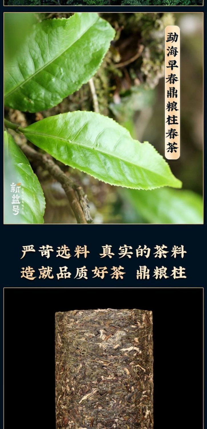 Ancient Tree Raw Pu'er Tea Large Tea Column Tea Yunnan Spring Tea 1000g