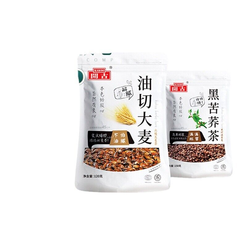 HelloYoung Small waist tea Liangshan black buckwheat tea whole malt buckwheat tea 150g