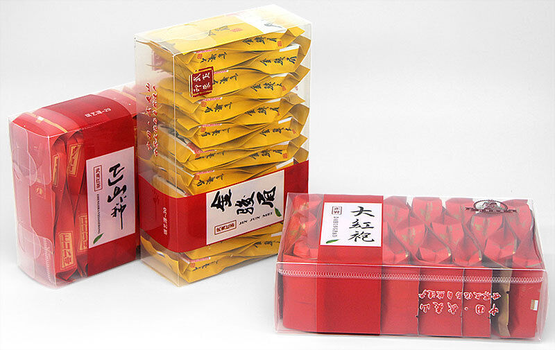 HelloYoung JinJunMei Zheng Shan Xiao Breed Black Tea Dahong Pao Oolong Jasmine Tea Bags 40g