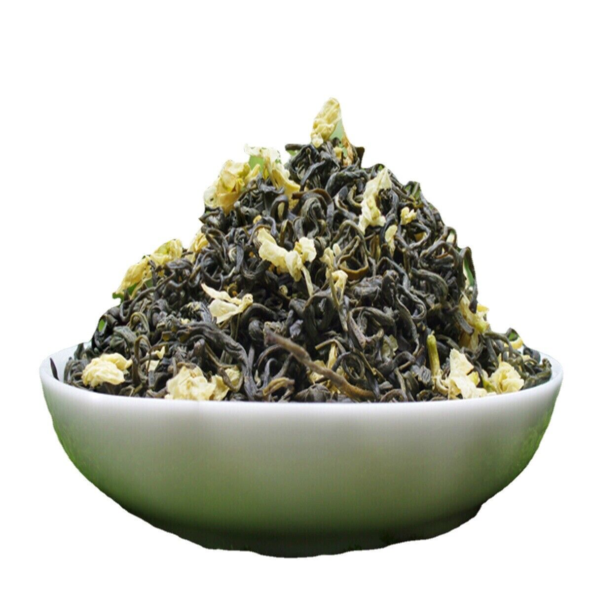 HelloYoung 50g Jasmine Flowers Green Tea Jasmine Flurries Chinese Green Tea Jasmine Flower