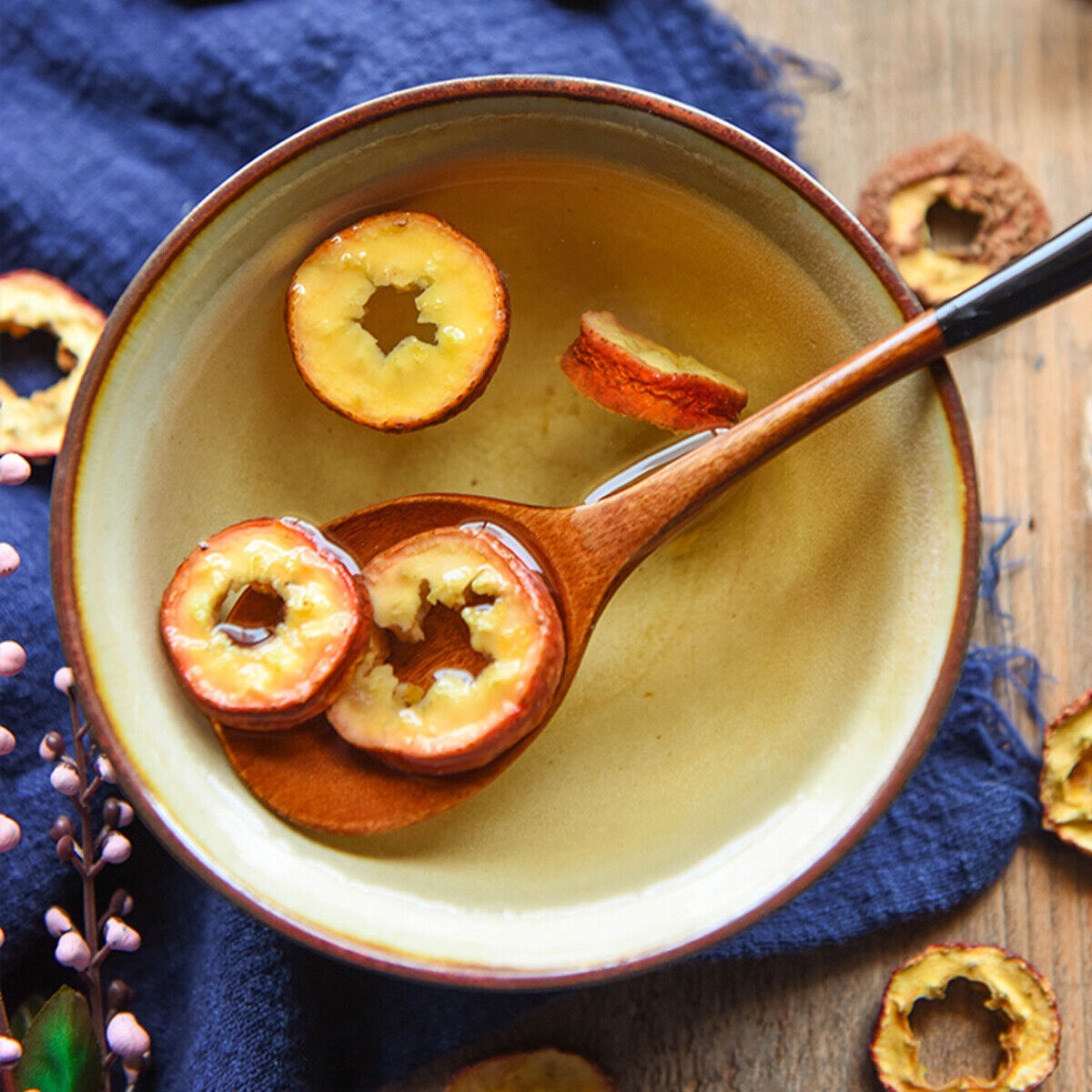 Chinese Special Fruit Tea Hawthorn Slices Tea  Work Up An Appetite Healthy Food
