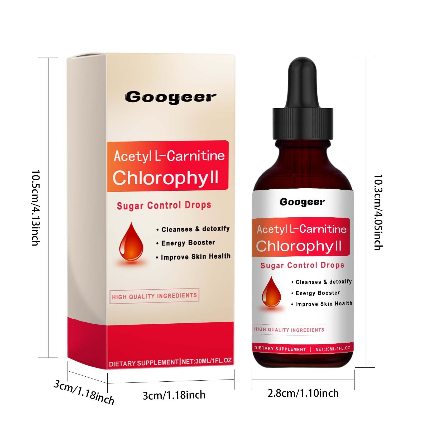 Healthcare Drops for Blood Lipid & Sugar Balance - Body Nutrition Supp ...