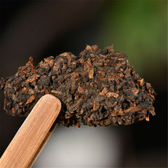 HelloYoung 357g Famous Puer Tea Yunnan Specialty Ripe Pu-erh Tea Pu'er Tea Cake Black Tea
