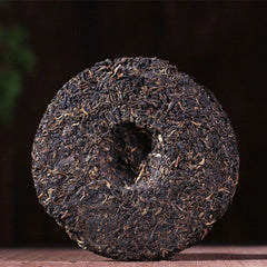 HelloYoung Ancient Tree Cha Pu Erh Tea 0432 Ba Jiao Ting Li Ming Puer Pu Er Tea Cake 357g