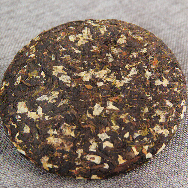 HelloYoung Pu-erh Ripe Tea Weight Loss Health 100g*5 Pu-erh Tea Jasmine Tea Cake