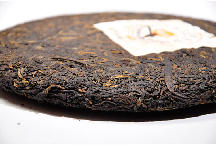 HelloYoung Ripe Pu-Erh Tea Cake 357g Ancient Tree Black Tea Gift Yunnan Puerh Tea 7598