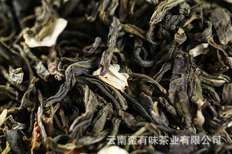 HelloYoung 500g Jasmine tea new tea flower tea two leaves strong jasmine drifting snow
