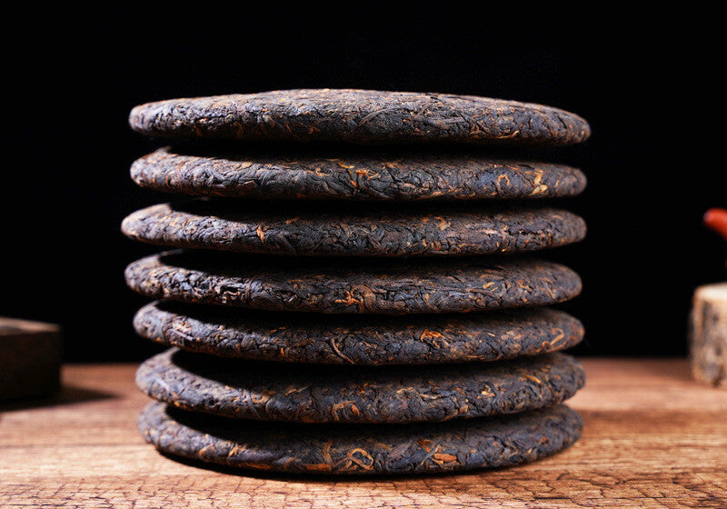 357g Yunnan Pu'er Ripe Tea The Older The More Fragrant Old Pu'er Tea Cake