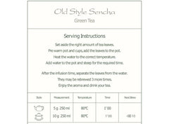 Sencha Organic Green Tea Japan - Artisan Farm - Sen Ca - 50g