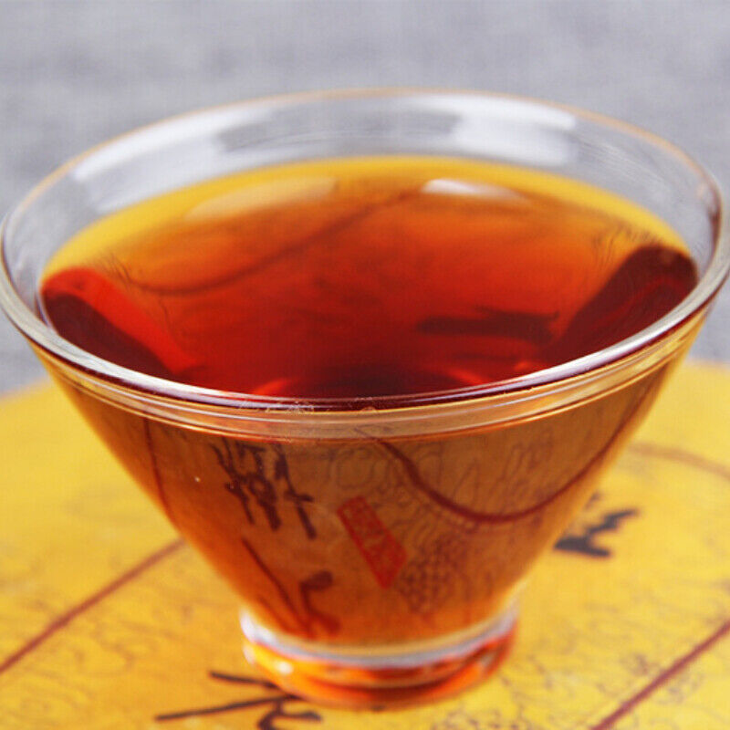 HelloYoung Aged Puer Tea Yunnan Banpen Old Tree Ripe Puerh Ancient Tree Puer Material 357g