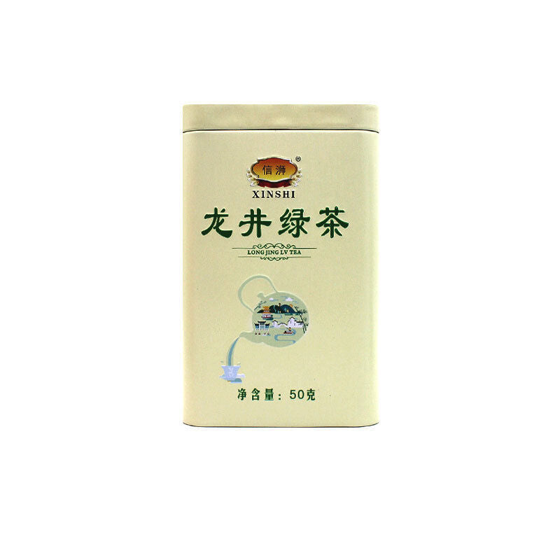 Xinshi Brand Longjing Tea Organic Green Tea 50g New Tea Canned Tea
